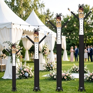 Décorations gonflables personnalisées pour mariée et marié, figurines gonflables en costume de mariage pour fête de mariage - Product Image 1