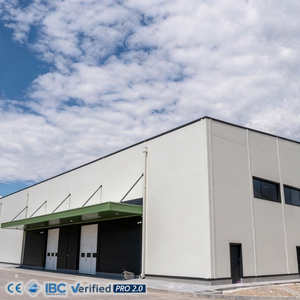 Bâtiment d'entrepôt en acier préfabriqué standardisé, conforme aux codes de sécurité internationaux - Product Image 2