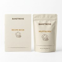Impression de livrets de recettes personnalisés avec reliure agrafée et couverture mate pour guides de recettes et instructions de pâtisserie
