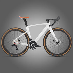 Bicicleta de Carretera de Fibra de Carbono con Eje Pasante y Frenos de Disco Hidráulicos de 24 Velocidades, Gravel V3 RS 700*40C, RS-24S, Freno de Disco Hidráulico, Rueda - Product Image 5