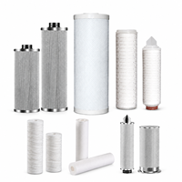 Carcasa de Filtro de Seguridad de Gran Flujo Multicore, Filtro de Precisión de Baja Pérdida de Presión con Cartuchos de Filtro Reemplazables