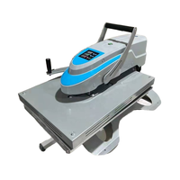 ZY-QP2330N Mini presse à chaud pneumatique automatique pour T-shirts 230*300mm nouvel état 1 an de garantie plaque d'imprimante d'écran