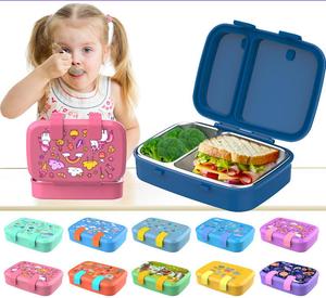 Aohae thép không gỉ 304 Hộp Ăn Trưa thân thiện với môi trẻ em trường Hộp Ăn Trưa kích thước lớn cho người lớn với <span class=keywords><strong>PP</strong></span> con dấu nắp - Product Image 4