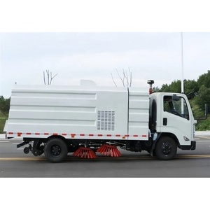 Camión Barredor de Calles JMC 4x2 de 7CBM en Oferta, Camión de Limpieza de Carreteras en Venta - Product Image 5