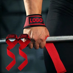 Phụ Kiện Phòng Tập Thể Dục Dây Đai Nâng Bằng Cotton Có Đệm Logo Tùy Chỉnh Dây Nâng Tạ Cổ Tay Tập Gym - Product Image 1