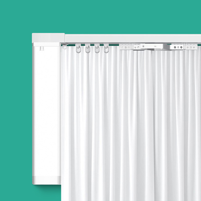 Iphone Smart Matter Electric Smart Curtain System Home Curtain Automatic Motor Wifi/zigbee Control Apple Homkit Control