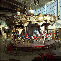 Fête foraine machine d'amusement électrique enfants manèges carrousel à vendre