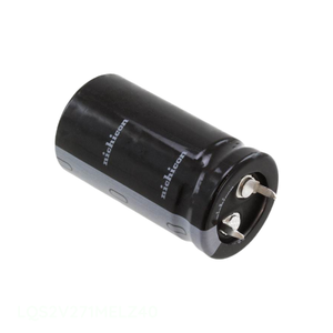 ตัวเก็บประจุแบบสแนป th แบบมีรูรับ LQS2V271MELZ40 270 uF ตัวเก็บประจุ270 uF 20% 350V - Product Image 1