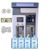 Distributeur d'eau et de glace commercial en acier inoxydable personnalisé en usine avec système d'osmose inverse (RO)