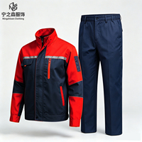 Veste et pantalon de travail réfléchissants pour l'été, uniforme de travail, combinaison de chantier personnalisée, vêtements de réparation automobile