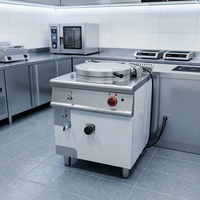 60L Gewerblicher Elektrischer Kippkochkessel aus Edelstahl mit Dampfmantel Industrieller Suppenkochtopf