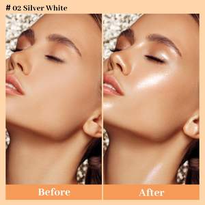 KUZEE Highlighter Makeup Drops Body Glitter Dewy Liquid Glow Shimmer Oil Natural Organic Lightening Nourishing Holographic - Product Image 4