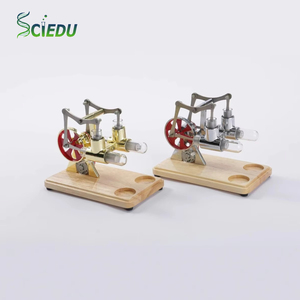 Modello di Generatore Stirling a Doppia Barra per Esperimenti di <span class=keywords><strong>Fisica</strong></span>, Scienza ed Educazione, Generatore Stirling Popolare - Product Image 1