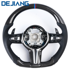 <span class=keywords><strong>Volant</strong></span> sport en fibre de carbone en forme de D pour BMW E70 E71 E89 E81 E82 E87 E88 E90 E91 E92 E93 E84 X1 X5 M-Sport - Product Image 1