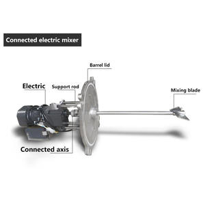 <span class=keywords><strong>Yakoo</strong></span> |   Réservoir sous pression en acier inoxydable 304 de 30 L, 120 W, avec moteur d'agitation, pression maximale de 0,5 MPa, garantie 1 an, -20 à 180 - Product Image 2