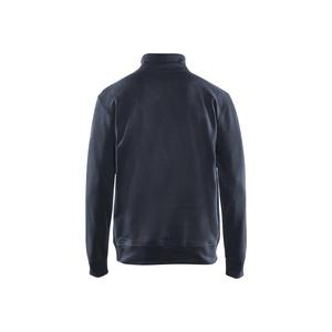 BLAKLADER - 337111588600M Sweat avec zip intégral Bleu marine foncé-EAN 7330509604984 WORK HOODIES - Product Image 2