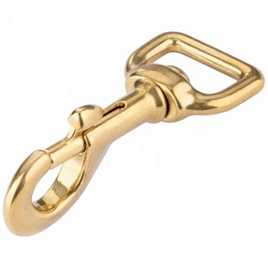 Moschettone a Molla Girevole in Ottone Marino per Guinzaglio per Cani, Gancio di Bloccaggio 27*78mm, Accessori per Attrezzature Nautiche e Yacht - Product Image 2