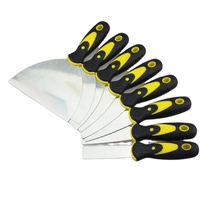 ABRIGHTURE Spatule à mastic de 1 pouce avec manche bicolore pour la réparation de cloisons sèches, le remplissage mural, le raclage, le plâtrage, la peinture – Fournisseur OEM ODM