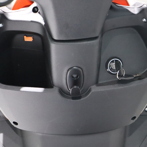Special Design Electric Streetbikes <b>12</b> Inches 120-<b>70</b>-<b>12</b> Tire Full Suspension CKD Price Electric Scooter Electric Moped for Sale - Product Image 4