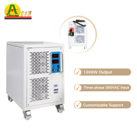 Redresseur d'électrolyse à double sortie 2000A/6V, alimentation CC 20A/12V pour le traitement de surface des feuilles de cuivre
