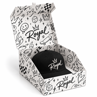 Boîte d'emballage personnalisée pour chapeaux, boîte d'expédition en carton ondulé imprimée avec logo, casquettes de baseball, emballage de marque pour e-commerce, taille personnalisée