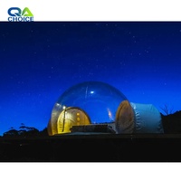 Maison gonflable de bulle de PVC de tentes gonflables transparentes Offre Spéciale de bulle pour le terrain de jeu extérieur