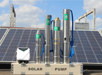 Système de pompage solaire pour l'agriculture, puits profond de 4 pouces, pompe submersible BLDC 3HP