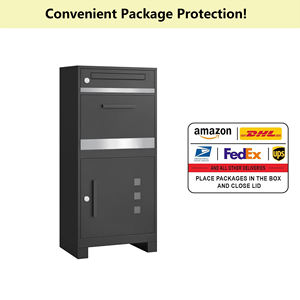 Buzón de Paquetería Exterior Seguro e Impermeable WELDON con Pegatinas de Dirección Personalizadas, Buzón Independiente para Uso en Oficina - Product Image 5