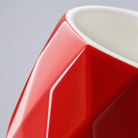 Mug à café personnalisé 375 ml, impression de logo sur mesure, glaçure à facettes diamantées, vente en gros pour hôtel, café, bureau, cadeau promotionnel
