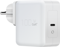 Cargador Rápido USB-C GaN de 100W con Enchufe AU EU UK US, Tipo-C PD 3.0/PD QC3.0/QC4.0 PPS, Adaptador para Teléfono Móvil, Laptop y Cámara