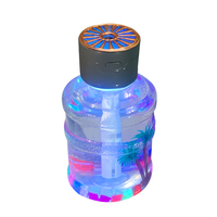 USB Portable 300ML Micro Paysage Veilleuse Timing Spray Humidificateur Ultrasonique Voiture Purificateur D'air Aromathérapie Usage Domestique YS
