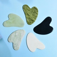 En gros Vert Gua Sha Outils Pour Le Visage Grattage Massage Gua Sha Pierre Pour La Beauté Pas Cher Xiuyan Jade Guasha Plaque