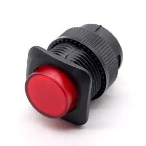 4 Pin Waterproof Custom Momentary Push Button Switch With Lighting 3A 250VAC