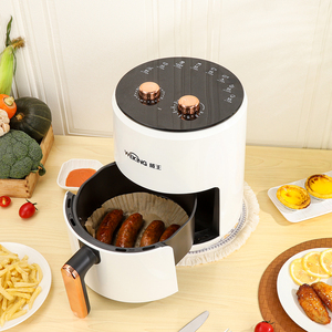 Friteuse à <span class=keywords><strong>air</strong></span> électrique en gros 4L en plastique avec contrôle numérique, protection contre la surchauffe, <span class=keywords><strong>marque</strong></span> chinoise, four de cuisson multifonctionnel antiadhésif - Product Image 4