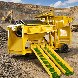 Carro móvil de alta resistencia para la extracción de oro, maquinaria de lavado de oro para operaciones de minería en campo, cribado y extracción de grava. - Product Image 4