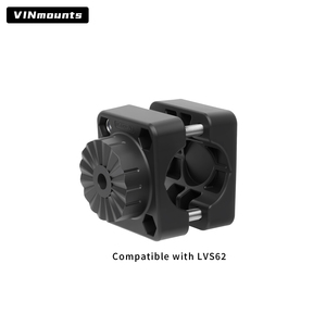 Support de sondeur VINmounts à fixation par pince, réglable à 360°, pour Garmin LiveScope Plus LVS62, en nylon renforcé et acier inoxydable, pour la pêche - Product Image 1