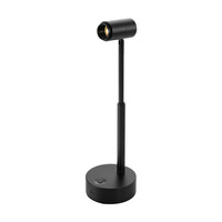 Lámpara de Mesa LED Telescópica Recargable con Marco Metálico, Iluminación Uniforme y Luz Suave para Iluminación de Gabinetes