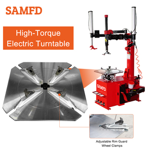 Máquina Automática para Desmontar Neumáticos SAMFD, a Prueba de Explosiones, con Doble Brazo Auxiliar, Neumática - Product Image 2