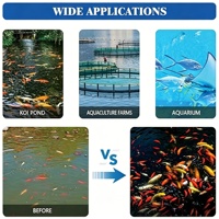 Mesin Pengolahan Air Kolam Ikan Filter Drum Mikro Sistem Filtrasi Biologis Kolam Koi Sistem Sirkulasi Kolam
