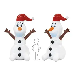 Highquality thương mại PVC bơm hơi khổng lồ abominable Snowman trong nhà/ngoài trời Inflatable giáng sinh đồ chơi bơm hơi