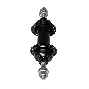 <span class=keywords><strong>Axe</strong></span> traversant avant/arrière pour vélo BMX, haute précision, en alliage d'acier durable, roulements scellés, type écrou, 28 trous pour rayons, fixation disque, 300g/150g - Product Image 3