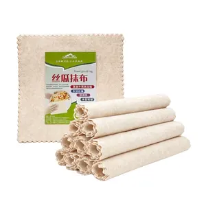 Hot selling Thickened Luffa plant fiber cloth absorbs oil Kitchen dish washing cloth