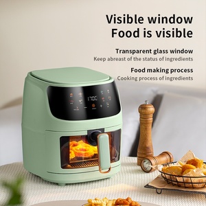 Horno Visual Inteligente Comercial de 4.5L con Pantalla Táctil, Freidora de Aire Multifuncional, Freidora Eléctrica de Ahorro Energético con PTFE - Product Image 3