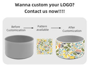 glatte farbe silikon stiefel hülse für 40 oz wasserflasche schutz anti-rutsch weiche thermische reise sport flasche boden abdeckung - Product Image 6