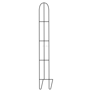 Supporto per piante fiore pilastro rampicante supporto per fiori forniture da <span class=keywords><strong>giardino</strong></span> arrampicata traliccio - Product Image 1