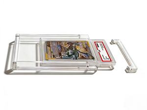 Protector de Tarjetas Deportivas Transparente Personalizado TCG, Estuche Protector con Etiqueta PS-A, Estuche de Exhibición Universal para Tarjetas Graduadas BGS SGC CGC - Product Image 5