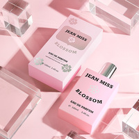 Parfum unisexe JEAN MISS 100ML de haute qualité, Eau de Parfum florale fruitée rose avec une douceur longue durée, vaporisateur durable