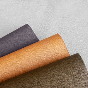 Offre Spéciale 0.75mm Double revêtement arrière PU gaufré végétalien en cuir artificiel imperméable pour chaussures canapés sacs meubles vêtements - Product Image 5