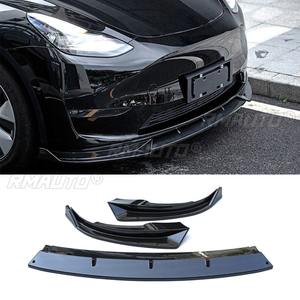 Para Tesla Model Y 2019-2023, Kit de Carrocería con Difusor y Protector de Parachoques Delantero de 3 Piezas, Accesorios para Auto - Product Image 3