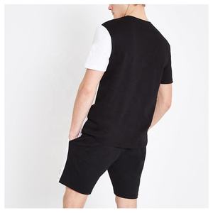 Ensemble twin en coton pour hommes, décontracté, survêtement d'entraînement, à la mode, avec logo personnalisé, nouvelle collection - Product Image 2